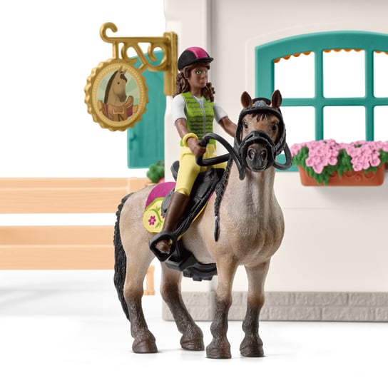 Schleich, Figurka kolekcjonerska, Pomieszczenie dla stajennego, 42591 Schleich