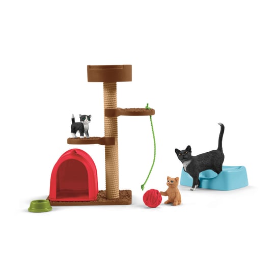 Schleich, figurka, Playtime For Cute Cats 20', 42501 Schleich