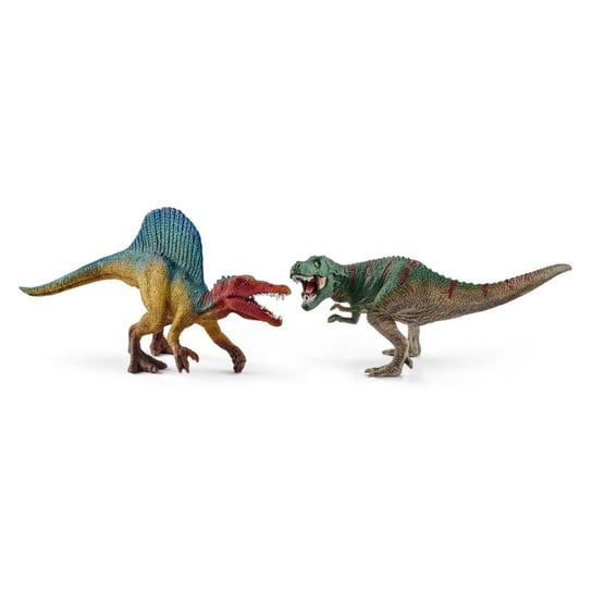 Schleich, figurka Spinosaurus i T-rex, zestaw, 41455 Schleich