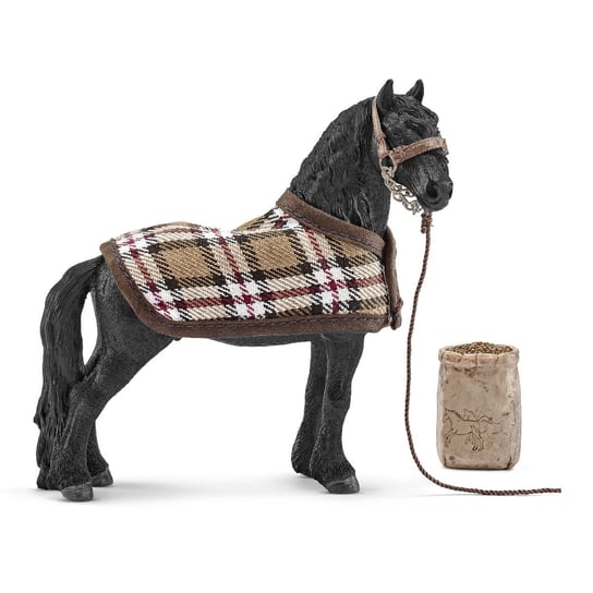 Schleich, figurka Zestaw do pielęgnacji koni fryzyjskich, 42269 Schleich