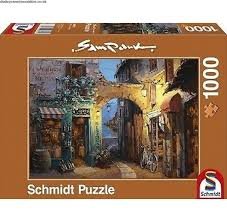Schmidt, puzzle, Alejka obok jeziora Como, 1000 el. Schmidt