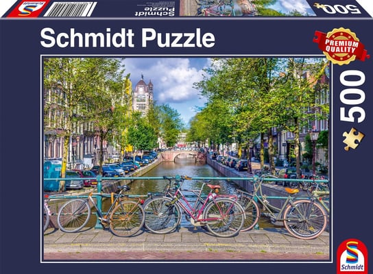 Schmidt, puzzle, Amsterdam, 500 el. Schmidt