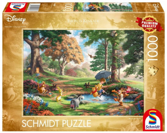 Schmidt, puzzle, Bajki, Disney Kubuś Puchatek, 1000 el. Schmidt