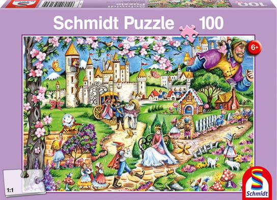 Schmidt, puzzle, Bajkowy świat, 100 el. Schmidt