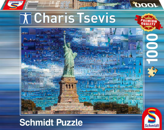Schmidt, puzzle, Charis Tsevis, Nowy Jork, 1000 el. Schmidt