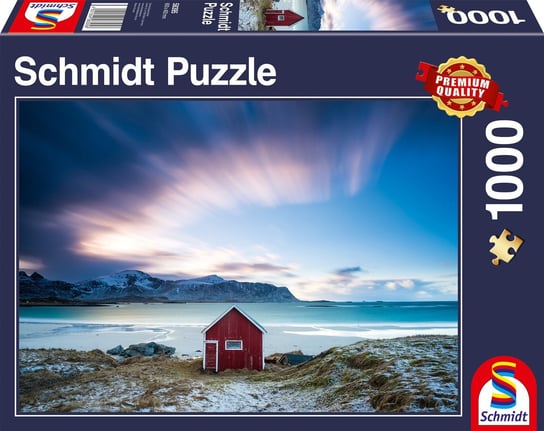 Schmidt, puzzle, Chatka na Wybrzeżu Atlantyckim, 1000 el. Schmidt