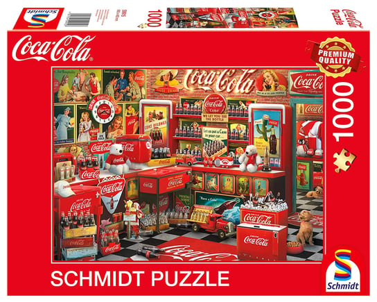 Schmidt, puzzle, Coca-Cola Nostalgia, 1000 el. Schmidt