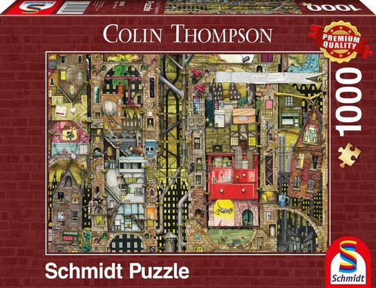 Schmidt, puzzle, Colin Thompson Pejzaż miejski, 1000 el. Schmidt