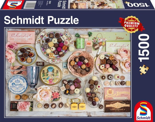 Schmidt, puzzle, Czekoladki, 1500 el. Schmidt