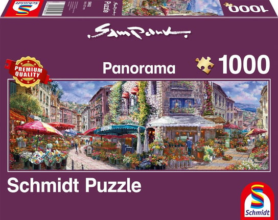 Schmidt, puzzle, Czuć wiosnę w powietrzu (panorama), 1000 el. Schmidt