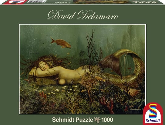 Schmidt, puzzle, David Delamare, Syrena, 1000 el. Schmidt
