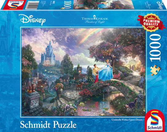 Schmidt, puzzle, Disney, Thomas Kinkade, Kopciuszek, 1000 el. Schmidt