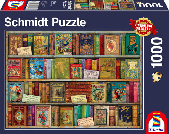 Schmidt, puzzle, Domowa biblioteka, 1000 el. Schmidt
