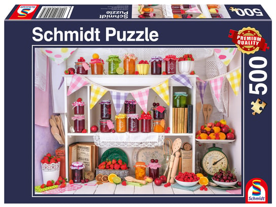 Schmidt, puzzle, Domowe przetwory, 500 el. Schmidt