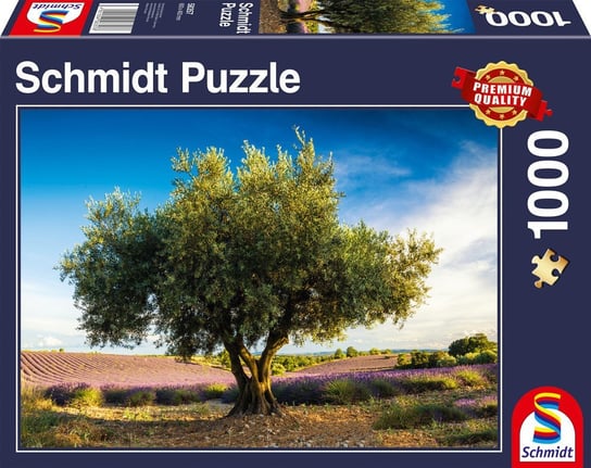 Schmidt, puzzle, Drzewo oliwne w Prowansji, 1000 el. Schmidt