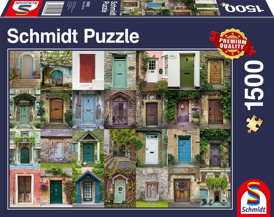 Schmidt, puzzle, Drzwi, 1500 el. Schmidt