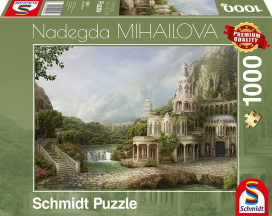Schmidt, puzzle, Górski pałac, 1000 el. Schmidt