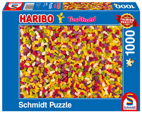 Schmidt, puzzle, Haribo, Tropikalne żelki, 1000 el. Schmidt