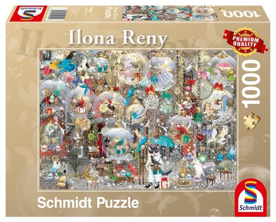 Schmidt, puzzle, Ilona Reny Dekorowanie marzeniami, 1000 el. Schmidt