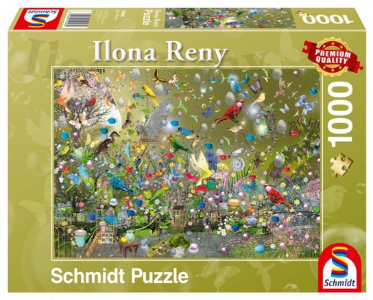 Schmidt, puzzle, Ilona Reny Papugi w dżungli, 1000 el. Schmidt