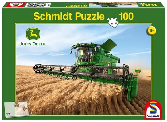 Schmidt, puzzle, John Deere, Mähdrescher, 100 el. Schmidt