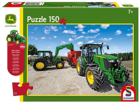 Schmidt, puzzle, John Deere, Traktor, 150 el. Schmidt