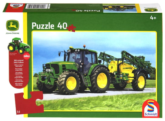 Schmidt, puzzle, John Deere, Traktor, 6630, 40 el. Schmidt