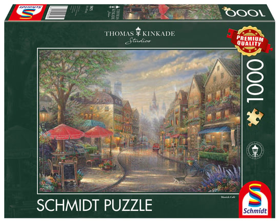 Schmidt, puzzle, Kawiarenka w Monachium, 1000 el. Schmidt