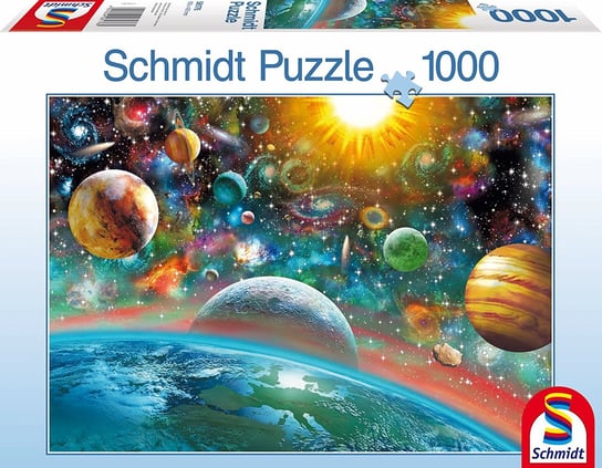 Schmidt, puzzle, kosmos, 1000 el. Schmidt