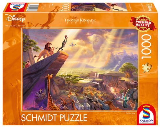 Schmidt, puzzle, Król Lew (Disney), 1000 el. Schmidt