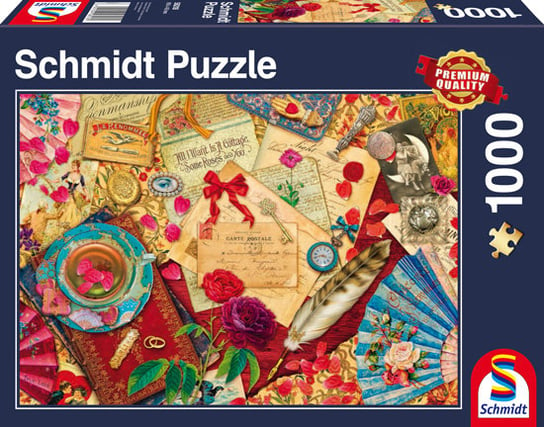 Schmidt, puzzle, Listy miłosne, 1000 el. Schmidt