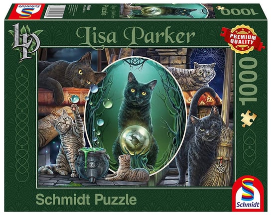Schmidt, puzzle, Magiczne koty, 1000 el. Schmidt