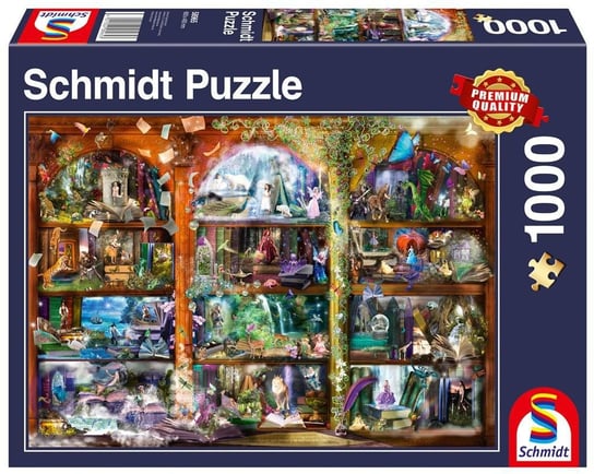 Schmidt, puzzle, Magiczny świat bajek, 1000 el. Schmidt