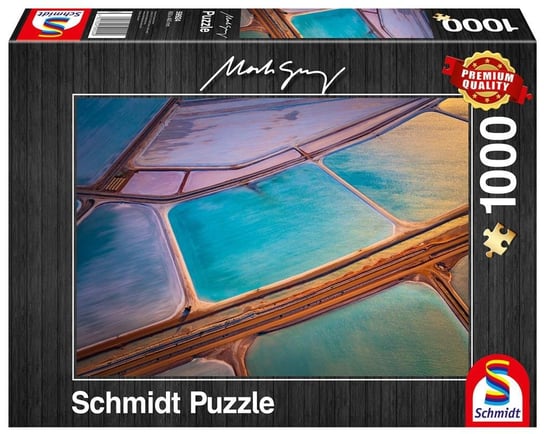 Schmidt, puzzle, Mark Gray Pastelowa mozaika, 1000 el. Schmidt
