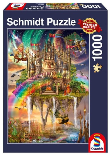 Schmidt, puzzle, Miasto w niebie, 1000 el. Schmidt