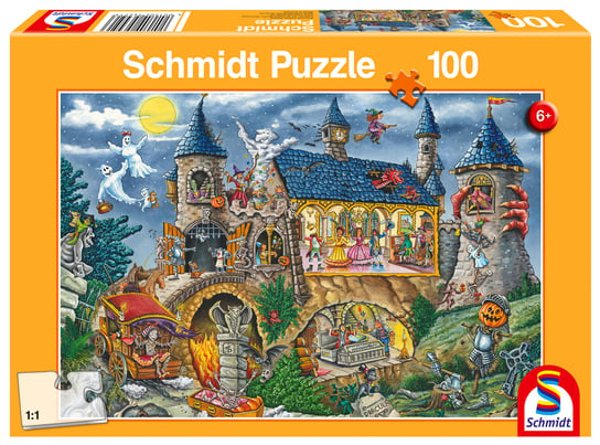 Schmidt, puzzle, Nawiedzony zamek, 100 el. Schmidt