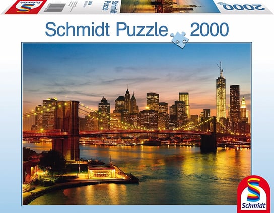 Schmidt, puzzle, Nowy Jork, 2000 el. Schmidt