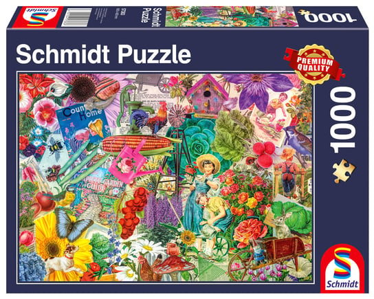 Schmidt, puzzle, Ogrodnictwo, 1000 el. Schmidt