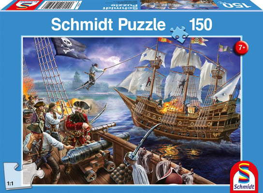 Schmidt, puzzle, Pirackie potyczki, 150 el. Schmidt