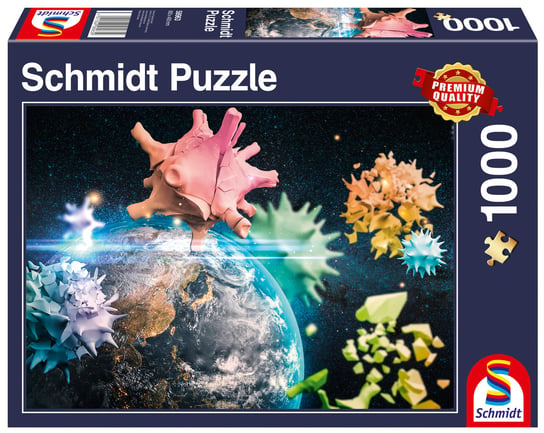 Schmidt, puzzle, Planeta Ziemia , 1000 el. Schmidt