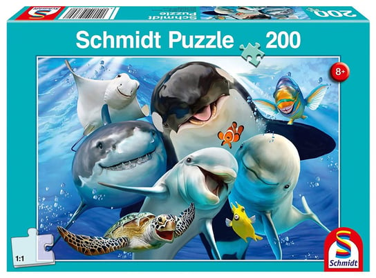 Schmidt, puzzle, Podwodni Przyjaciele, 200 el. Schmidt