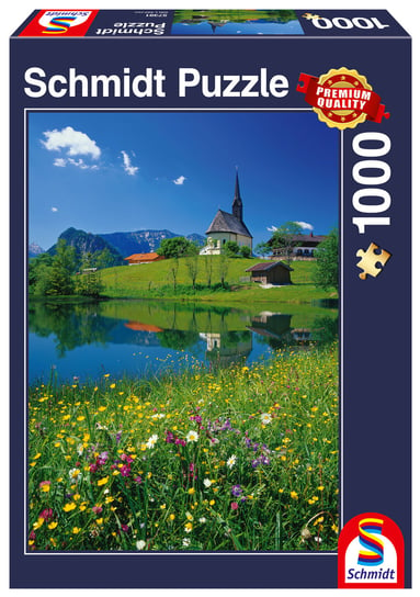 Schmidt, Puzzle PQ Inzell / Bawaria / Niemcy, 1000 el. Schmidt
