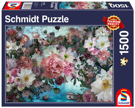 Schmidt, Puzzle PQ Kwiaty pod wodą, 1500 el. Schmidt