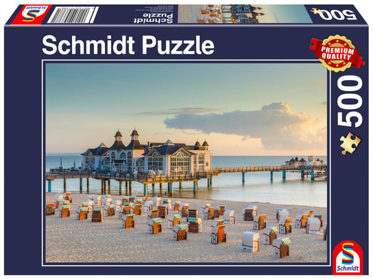 Schmidt, Puzzle PQ Molo w Sellin / Niemcy, 500 el. Schmidt
