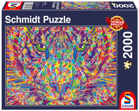 Schmidt, Puzzle PQ Tygrys, 2000 el. Schmidt