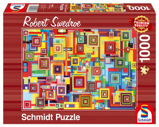 Schmidt, puzzle, Robert Swedroe Wirtualna interwencja, 1000 el. Schmidt