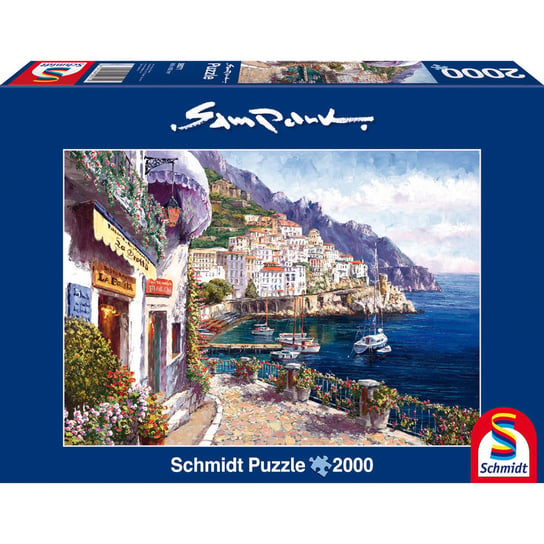 Schmidt, puzzle, Sam Park, Popołudnie w Amalfi, 2000 el. Schmidt