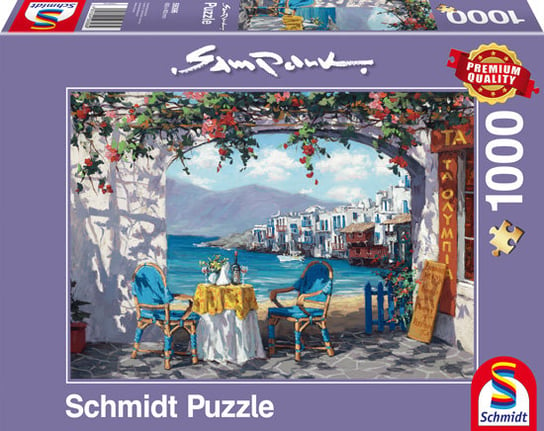 Schmidt, puzzle, Sam Park, Rendez-vous w Mykonos, 1000 el. Schmidt