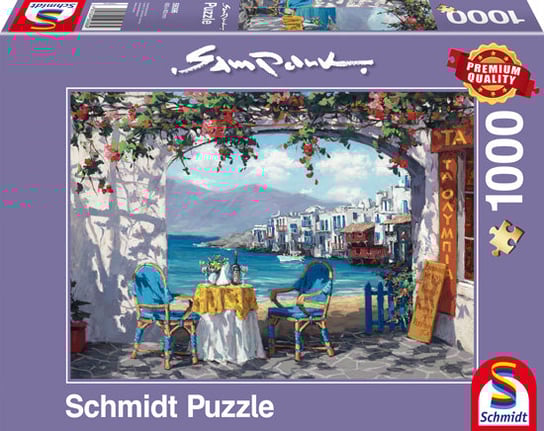 Schmidt, puzzle, Sam Park, Rendez-vous w Mykonos, 1000 el. Schmidt
