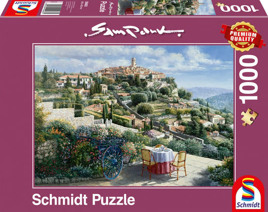 Schmidt, puzzle, Sam Park, St. Paul de Vence, 1000 el. Schmidt